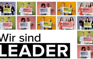 Wir sind LEADER. Foto: leaderforum Österreich